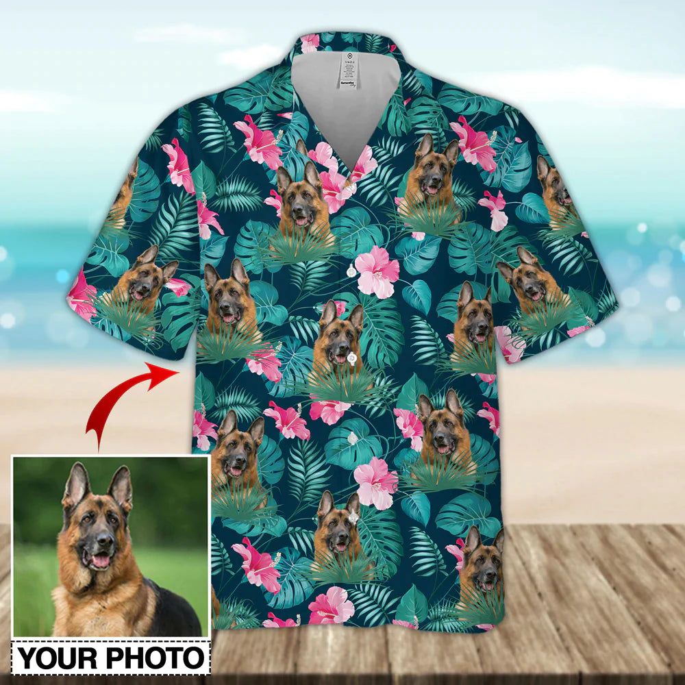 Custom Photofunny Dog Hawaiian Shirt