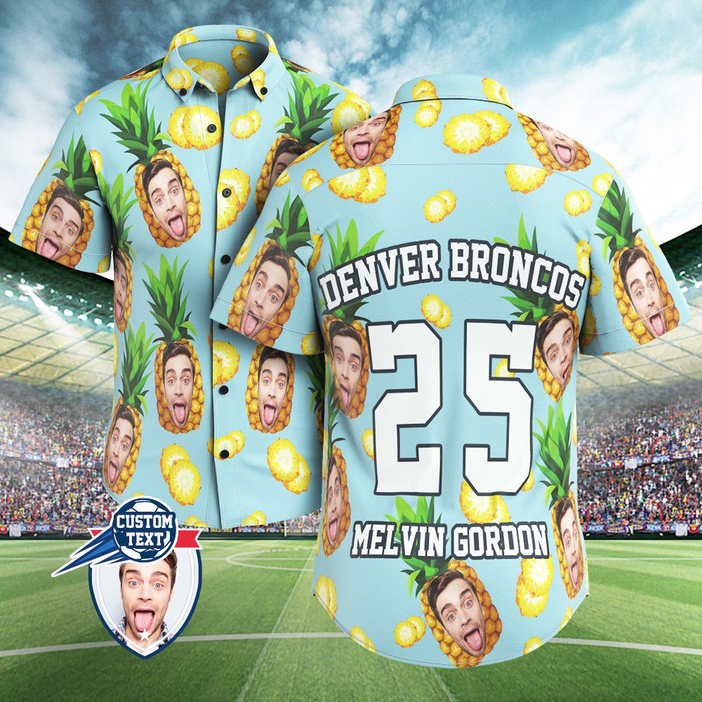 Custom Printed Hawaiian Shirt For Fans Personalized Face And Text Hawaiian Shirt Gift For Fans – Funny Pineapple Custom Printed Hawaiian Shirt For Fans Personalized Face And Text Hawaiian Shirt Gift For Fans – Funny Pineapple