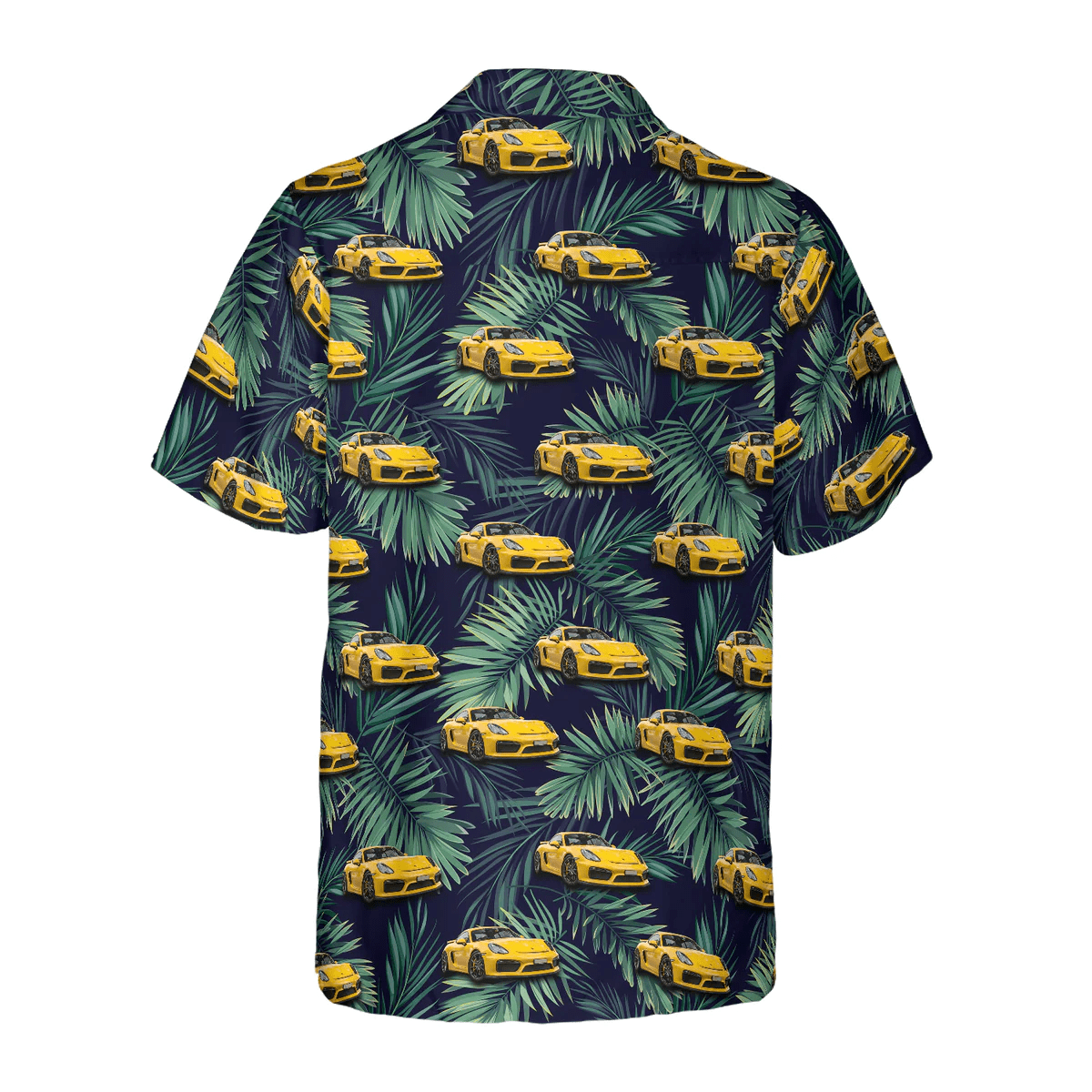 Custom Tropical Car Trendy Hawaiian Shirt, Summer Gift Trendy Hawaiian Shirt For Men