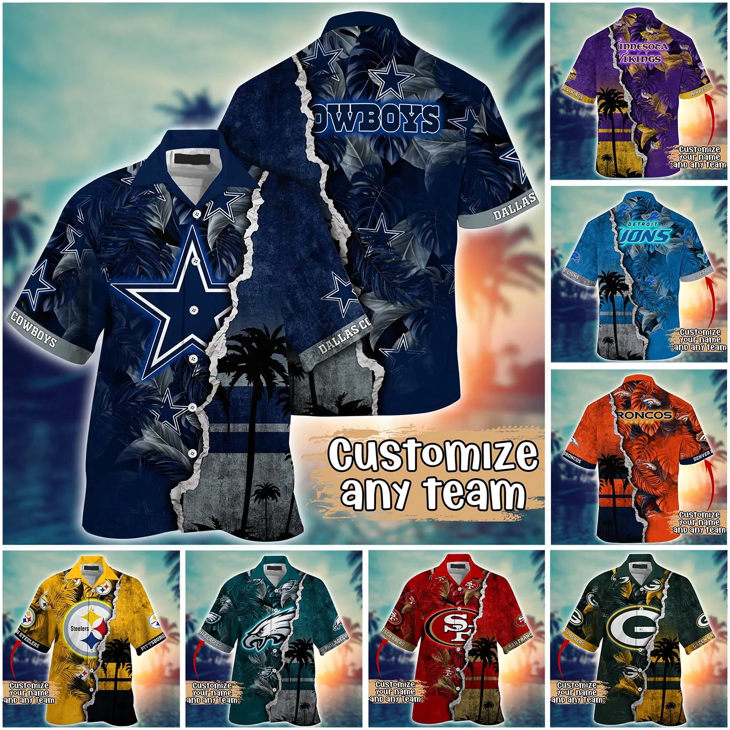 Customize Flower MLB Hawaii Shirt And Tshirt For Fans Custom Summer Aloha Shirt