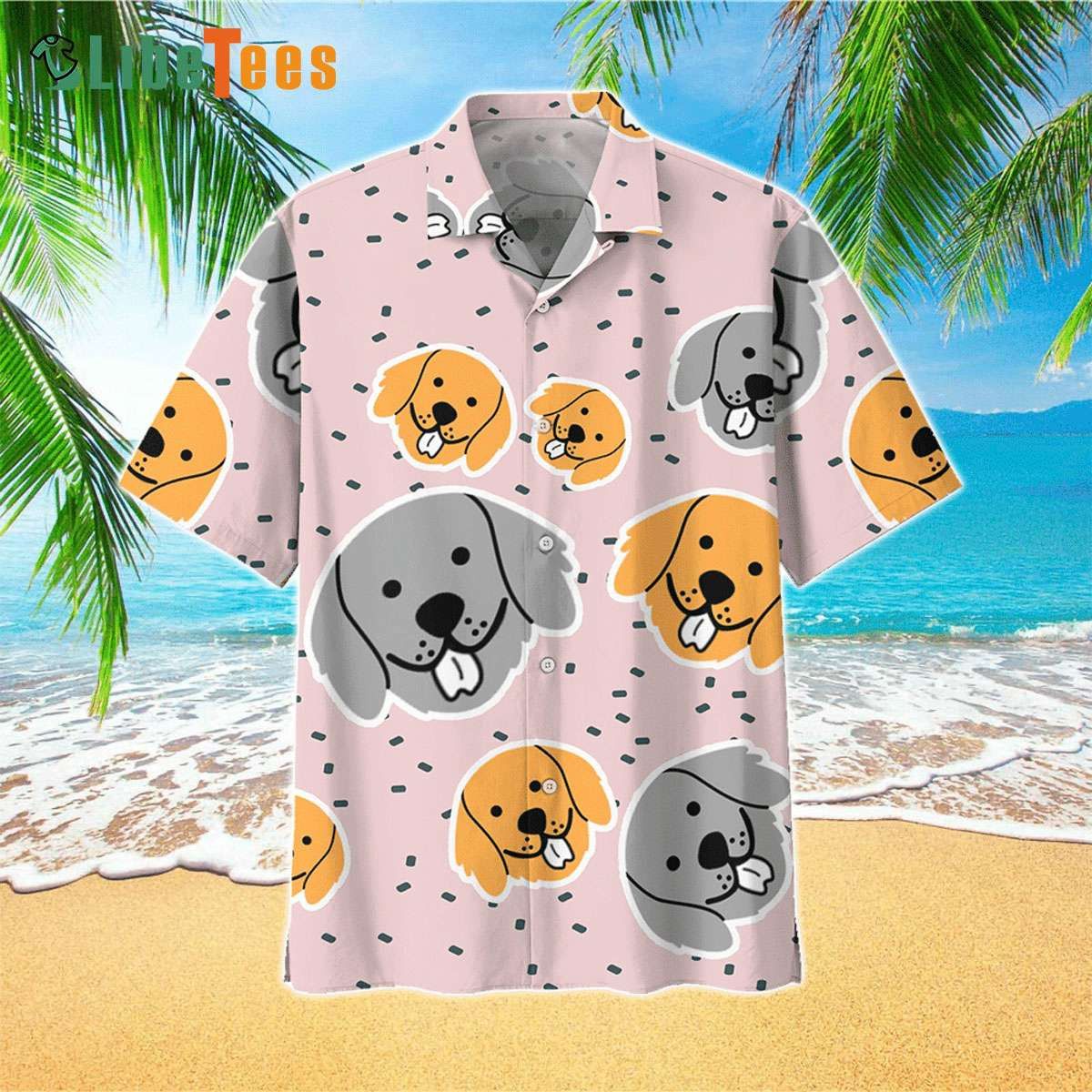 Cute Bernese Mountain Trendy Hawaiian Shirt, Dog Trendy Hawaiian Shirt Perfect Gifts For Your Loved Ones