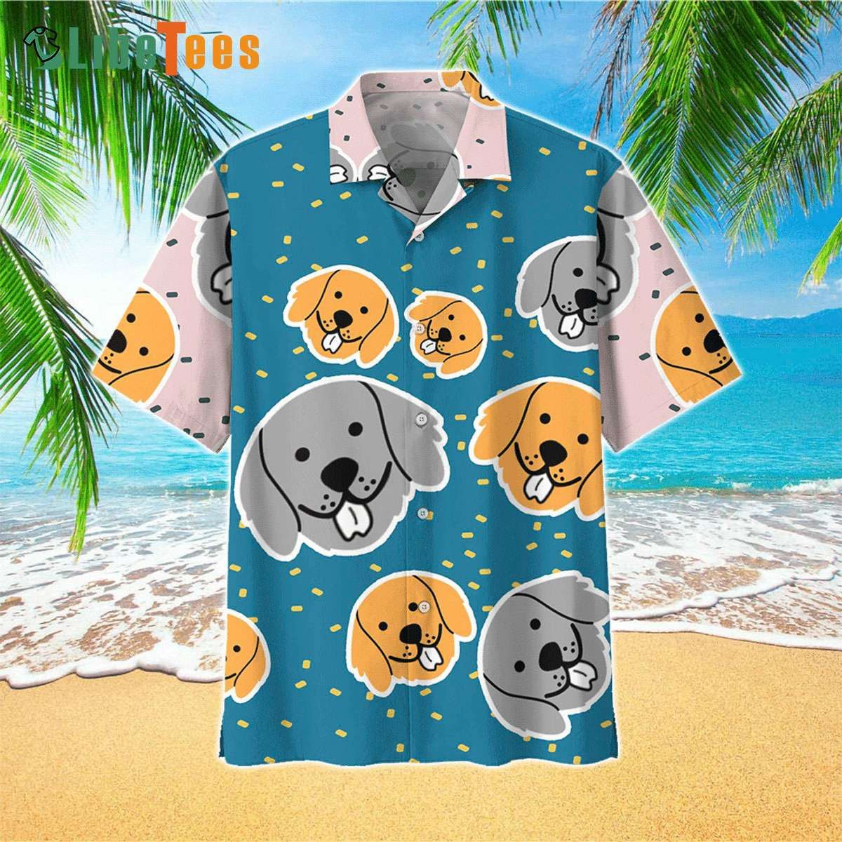 Cute Catoon Dog Hawaiian Shirts Perfect Gifts For Your Loved Ones