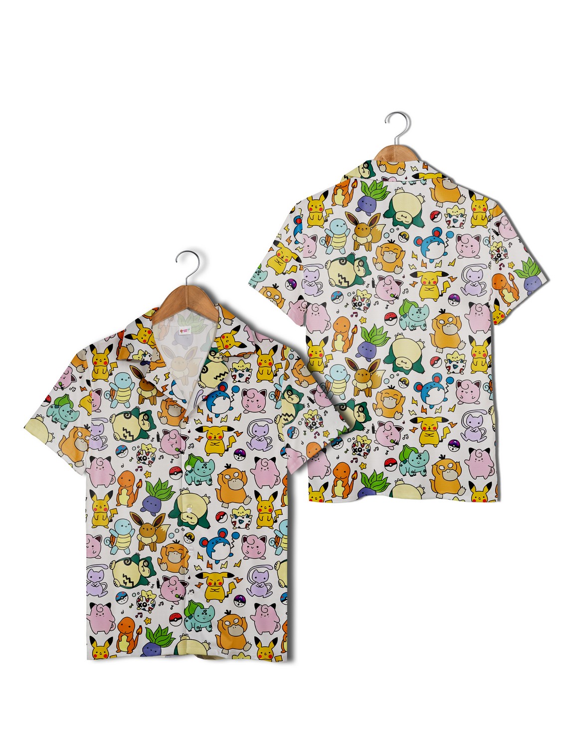 Cute Pokemon Characters Hawaiian Shirt Hawaii Aloha Shirt Cute Pokemon Characters Hawaiian Shirt Hawaii Aloha Shirt