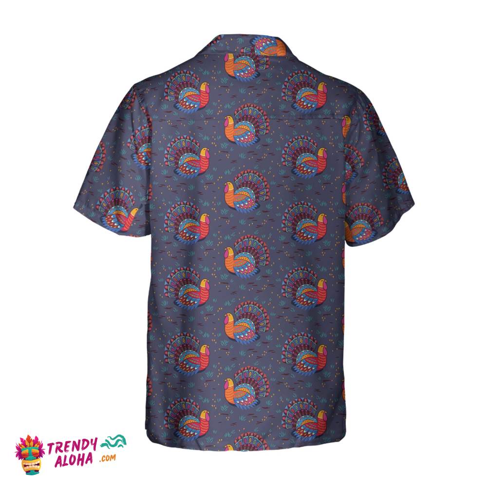 Cute Turkeys For Thanksgiving Hawaiian Shirt, Cute Turkey Gift For Thanksgiving