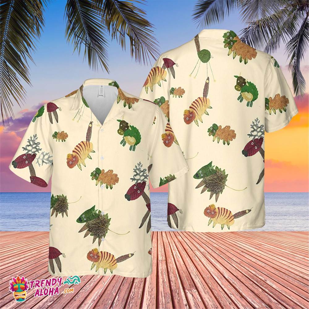 Cute Winter Animal Hawaiian Trending Hawaiian Shirt, Summer Vacation Hawaiian Shirt