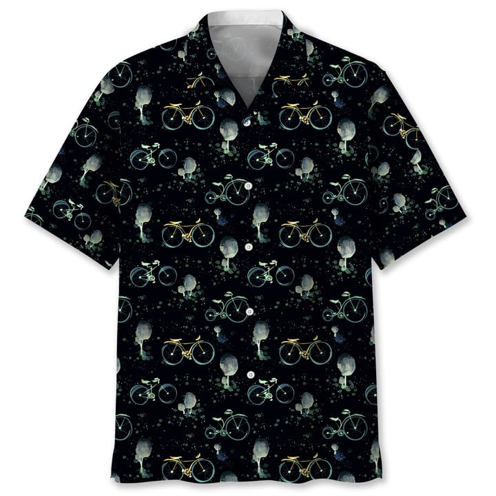 Cycling Light Vintage Hawaii Shirt