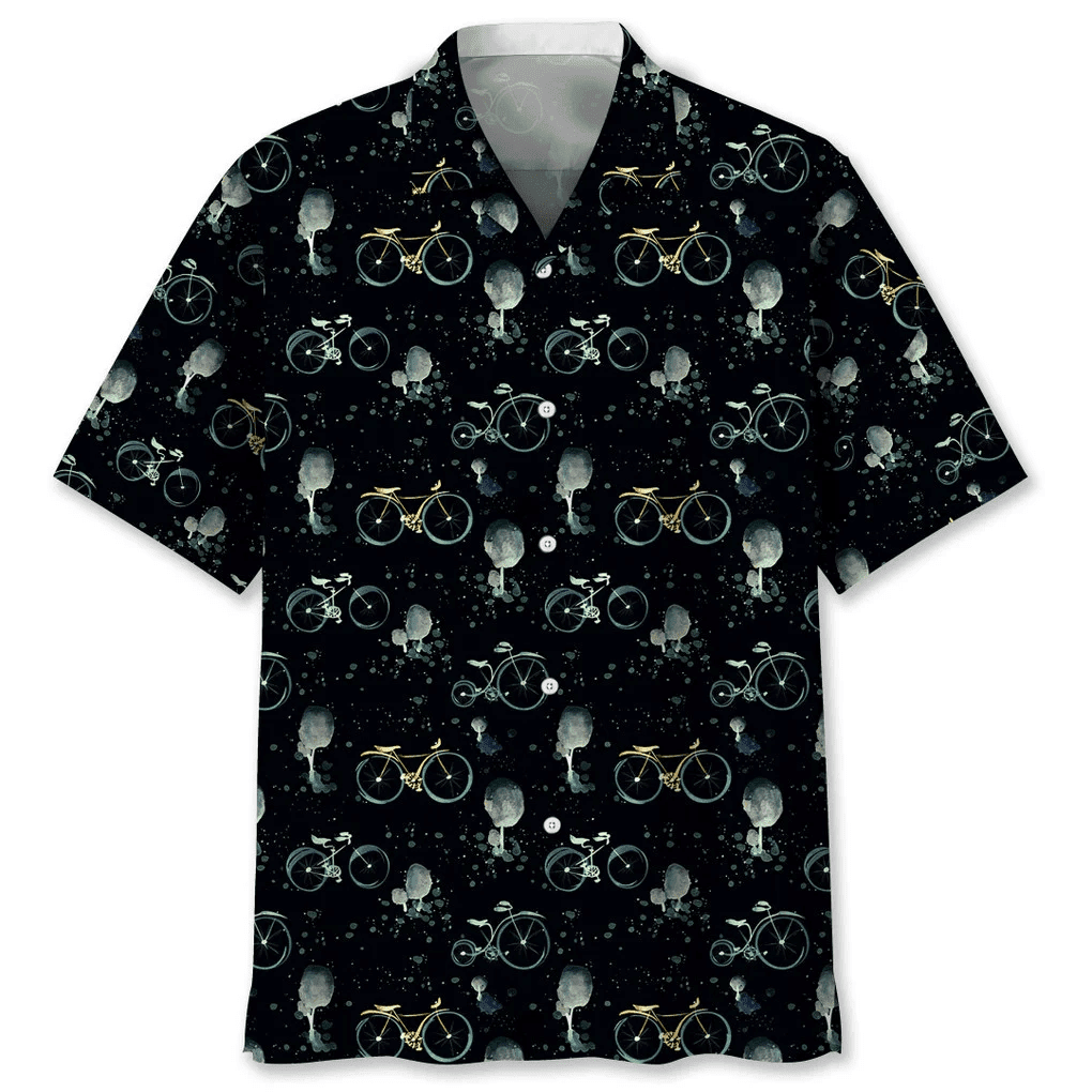 Cycling Light Vintage Trendy Hawaiian Shirt