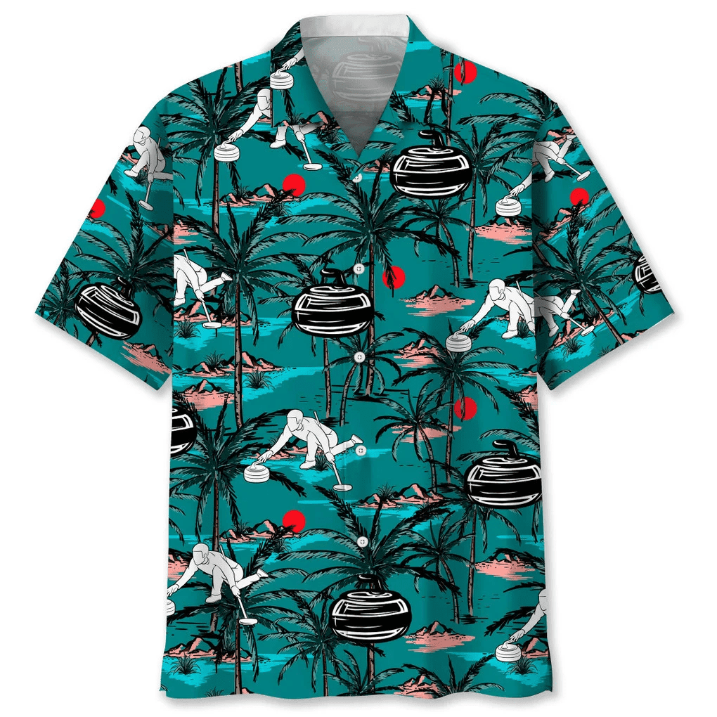 Cycling Orange Crush Trendy Hawaiian Shirt: Pedaling through Tropical Splendor