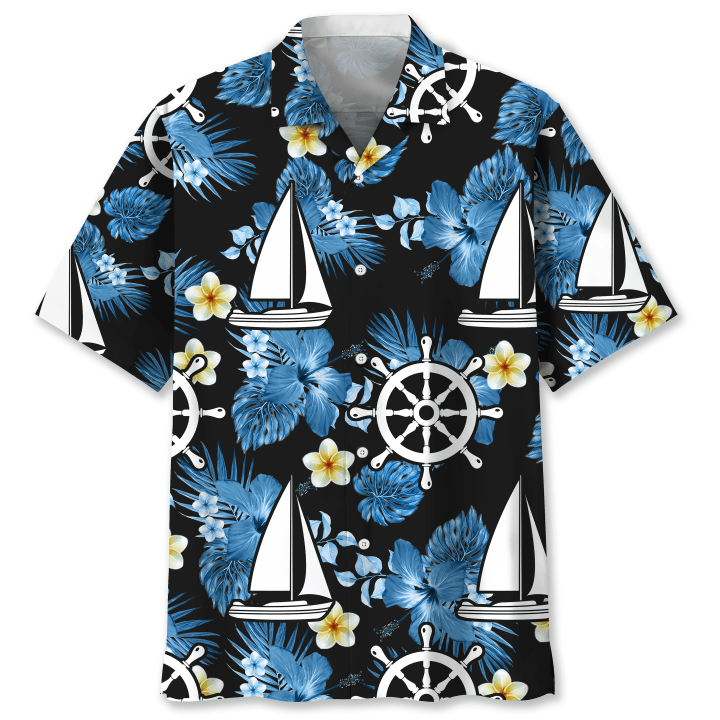 Dachshund Trendy Hawaiian Shirt: Dachshund Delights in Paradise