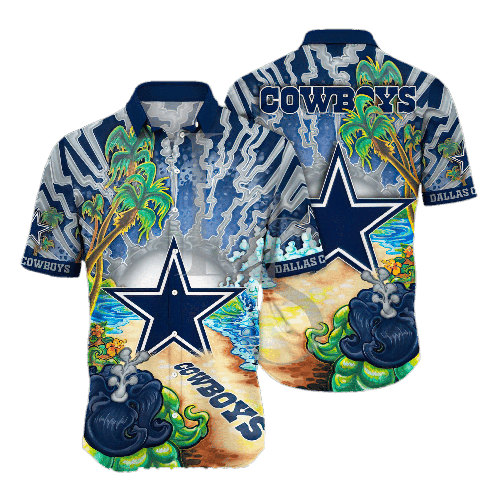 Dallas Cowboys Aloha Island Unisex Hawaiian Shirt