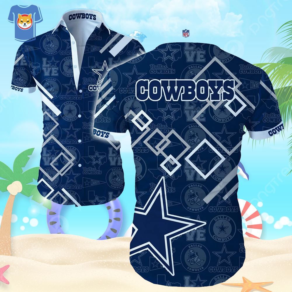 Dallas Cowboys Hawaiian Shirt Football Gift For Best Friend