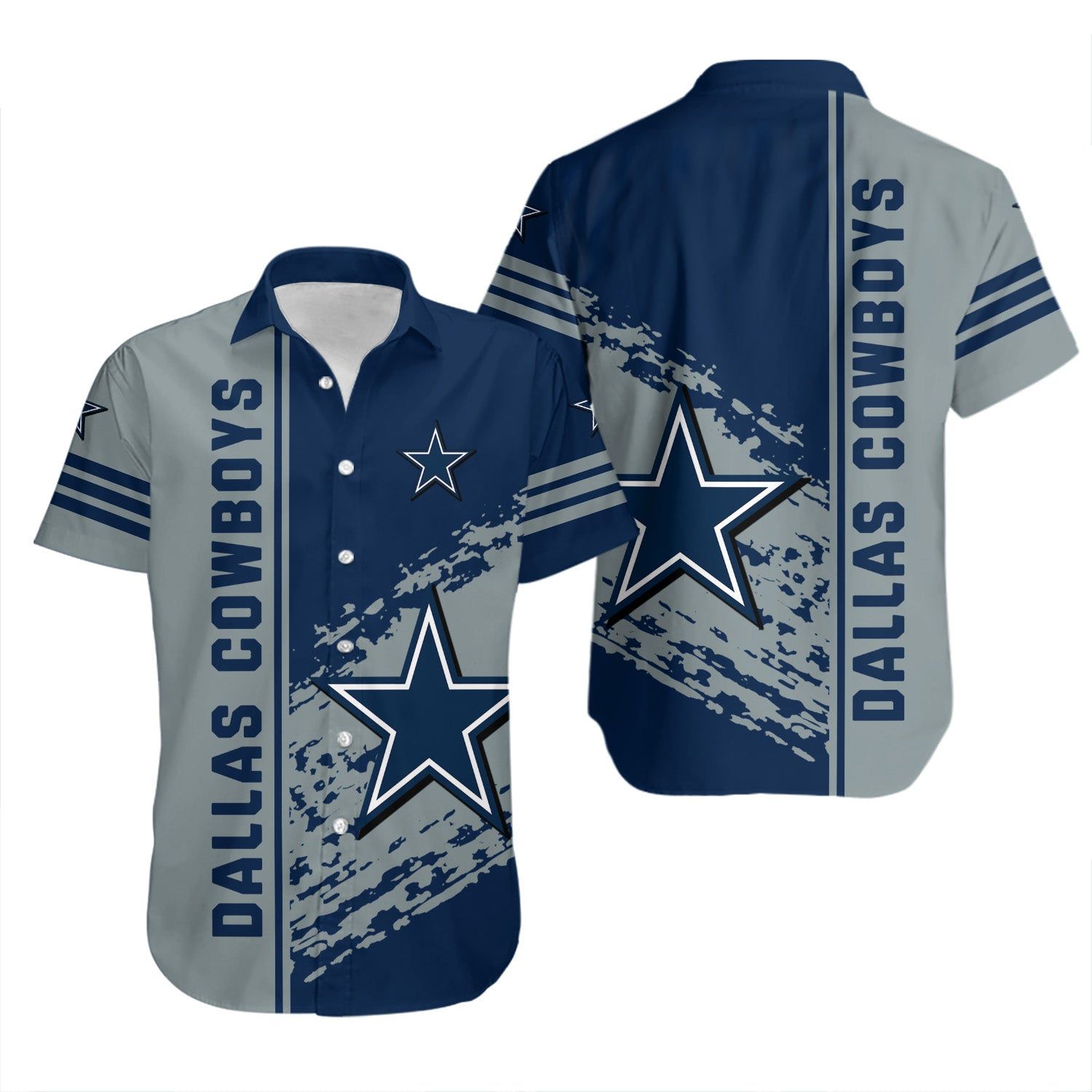 Dallas Cowboys Hawaiian Shirt Quarter Style – NFL