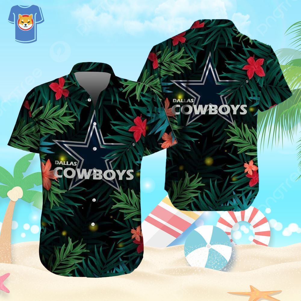 Dallas Cowboys Hawaiian Shirt Summer Holiday Gift For Sports Enthusiast