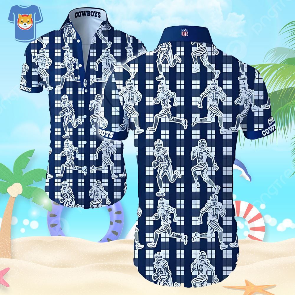 Dallas Cowboys Hawaiian Shirt Summer Vacation Gift For Sport Fans