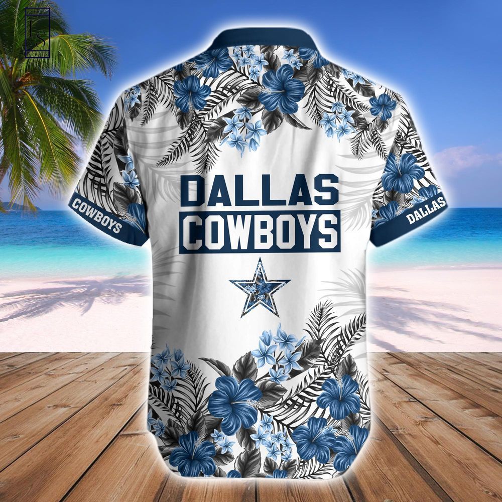 Dallas Cowboys Hawaiian Shirt Tropical Short Combo Set