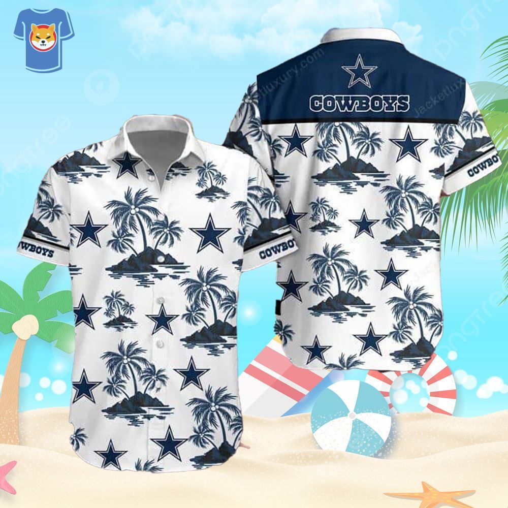 Dallas Cowboys Hawaiian Shirt with Unique Island Print Design