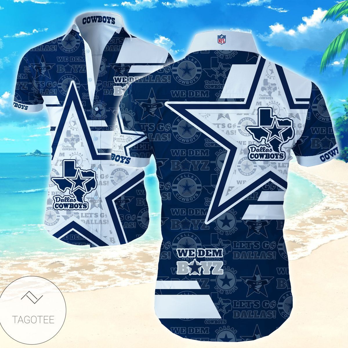 Dallas Cowboys Hawaiian Shirts For Men Shirts