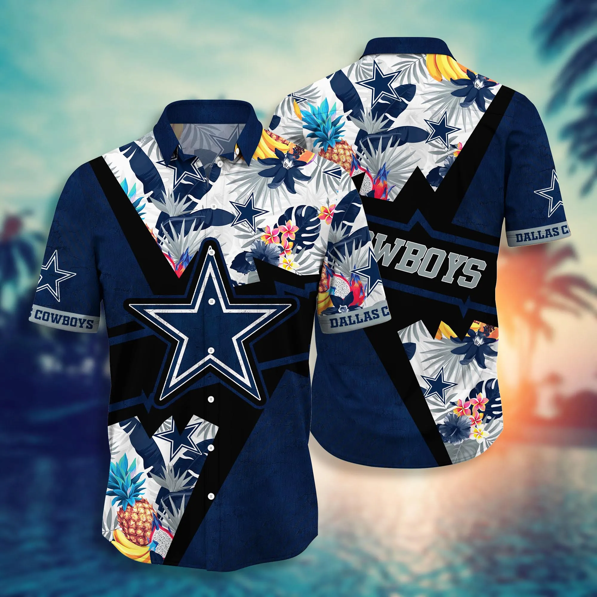 Dallas Cowboys NFL Hawaiian Shirt Beach Season Aloha Shirt