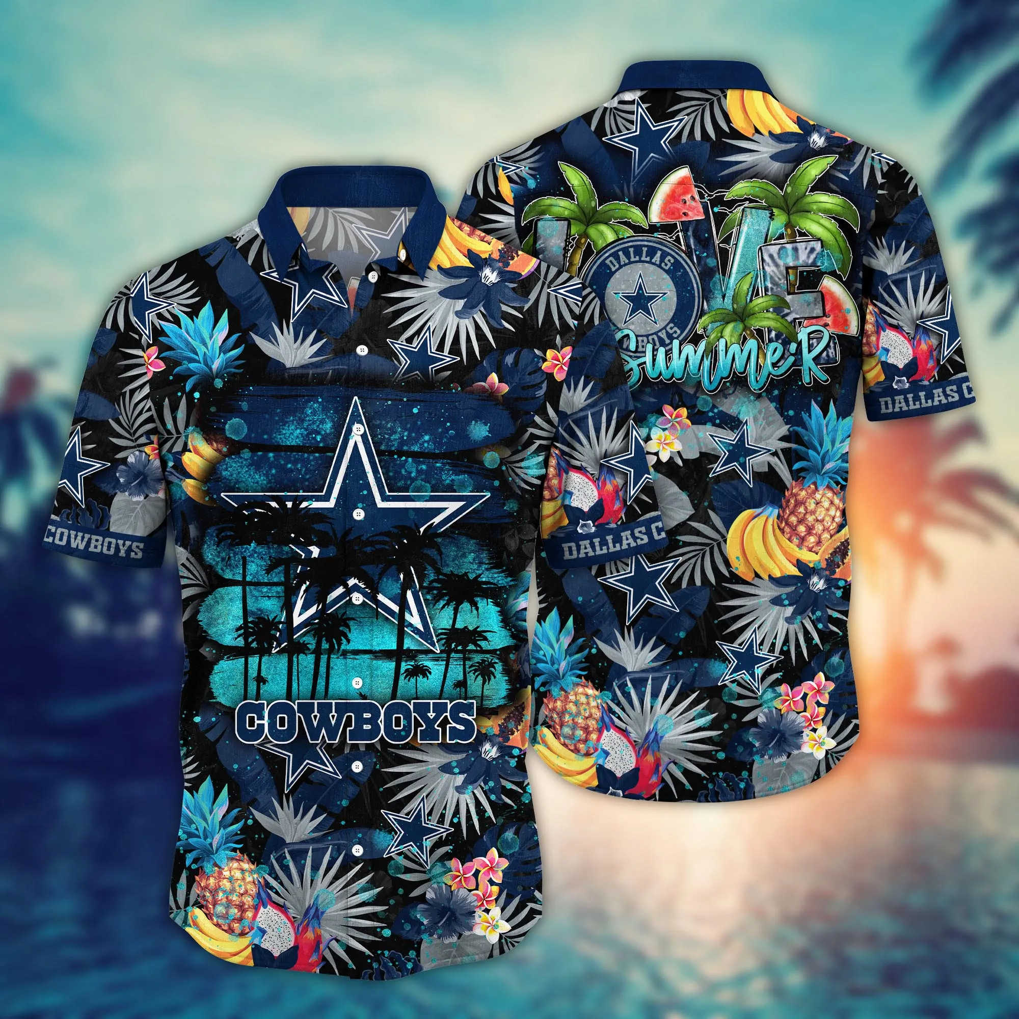 Dallas Cowboys NFL Hawaiian Shirt Breaktime Aloha Shirt