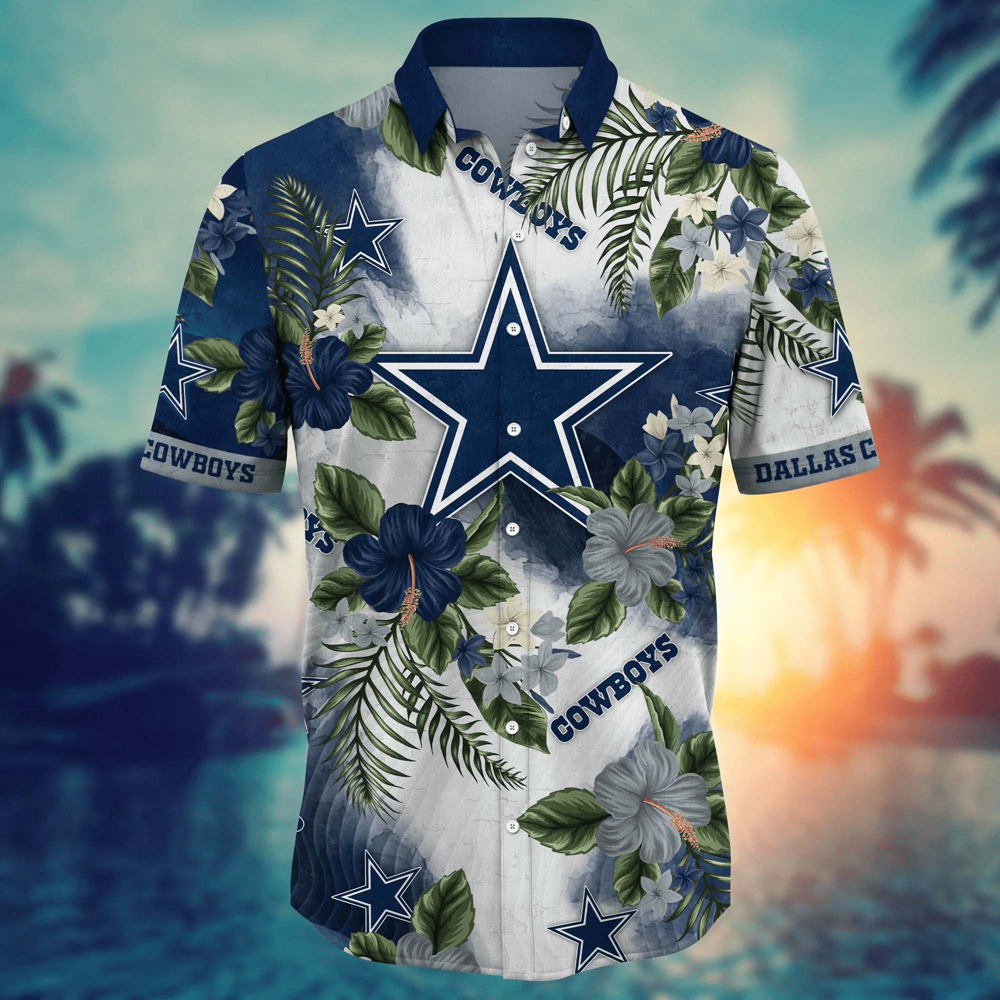 Dallas Cowboys NFL Hawaiian Shirt Dry Seasontime Aloha Shirt