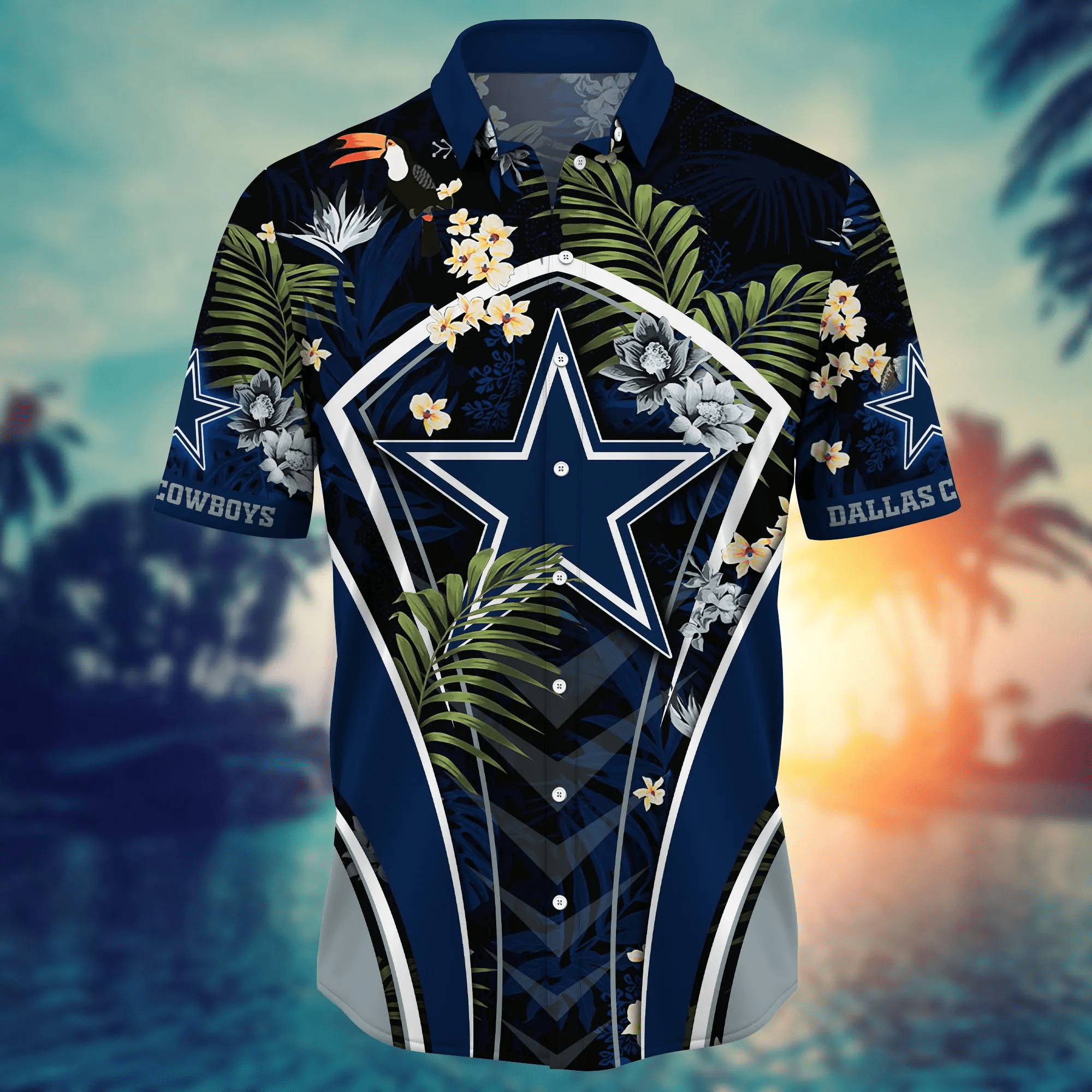 Dallas Cowboys NFL Hawaiian Shirt Mosquito Bites Aloha Shirt