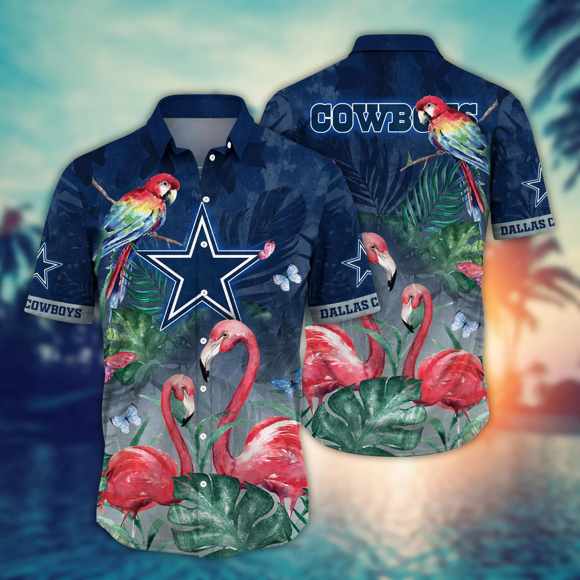 Dallas Cowboys NFL Hawaiian Shirt Sunning Aloha Shirt