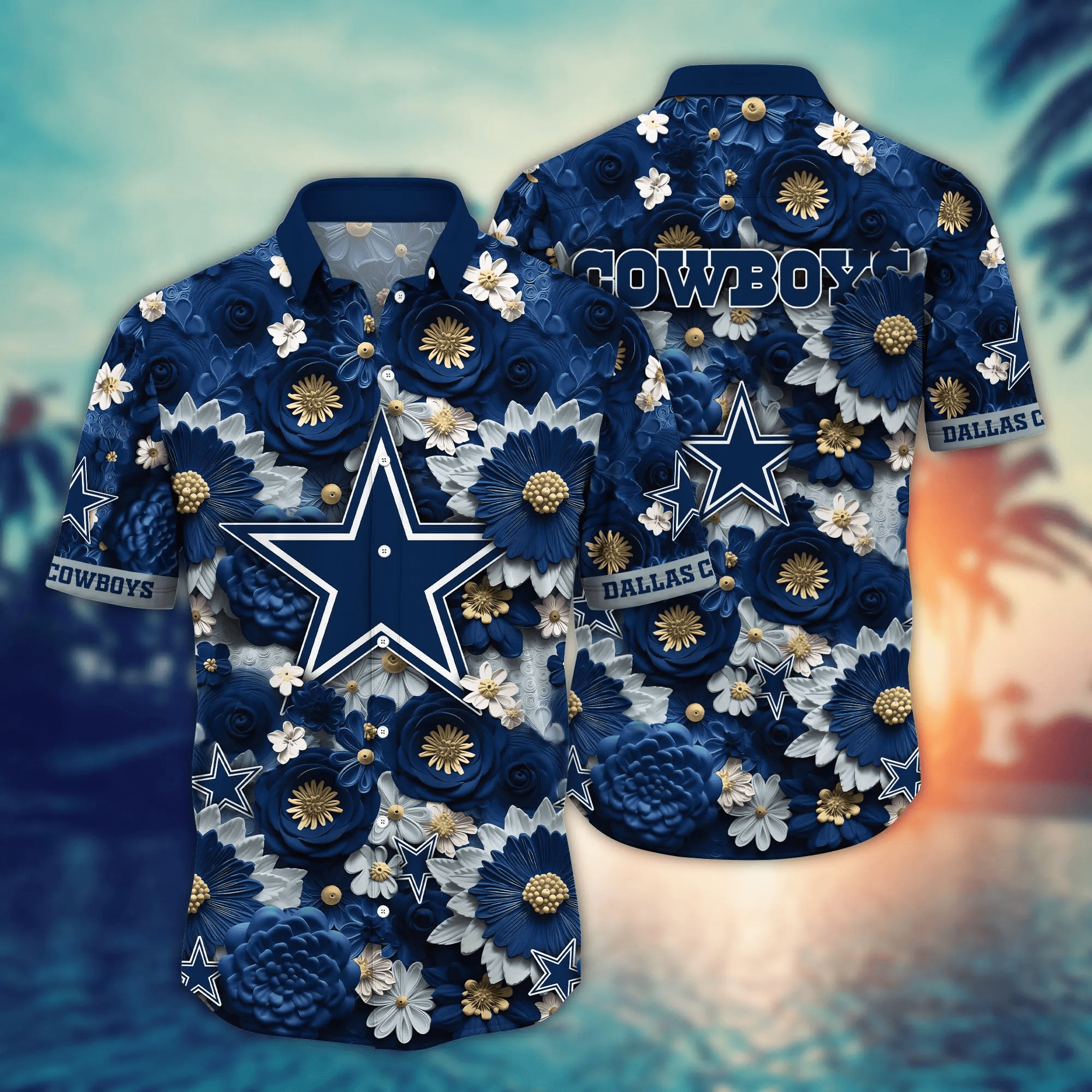 Dallas Cowboys NFL Hawaiian Shirt Trending For This Summer Customize Shirt Any Team