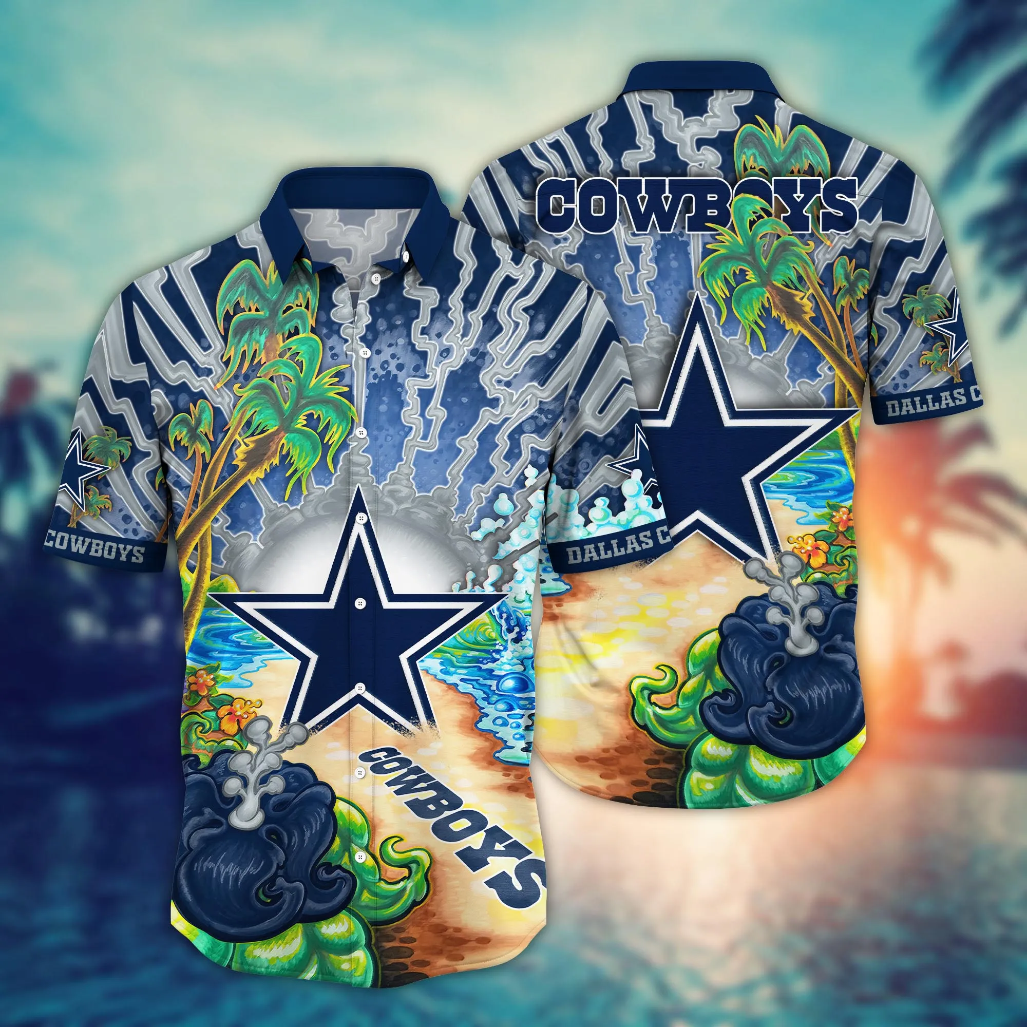 Dallas Cowboys NFL Hawaiian Shirt Watermelonstime Aloha Shirt