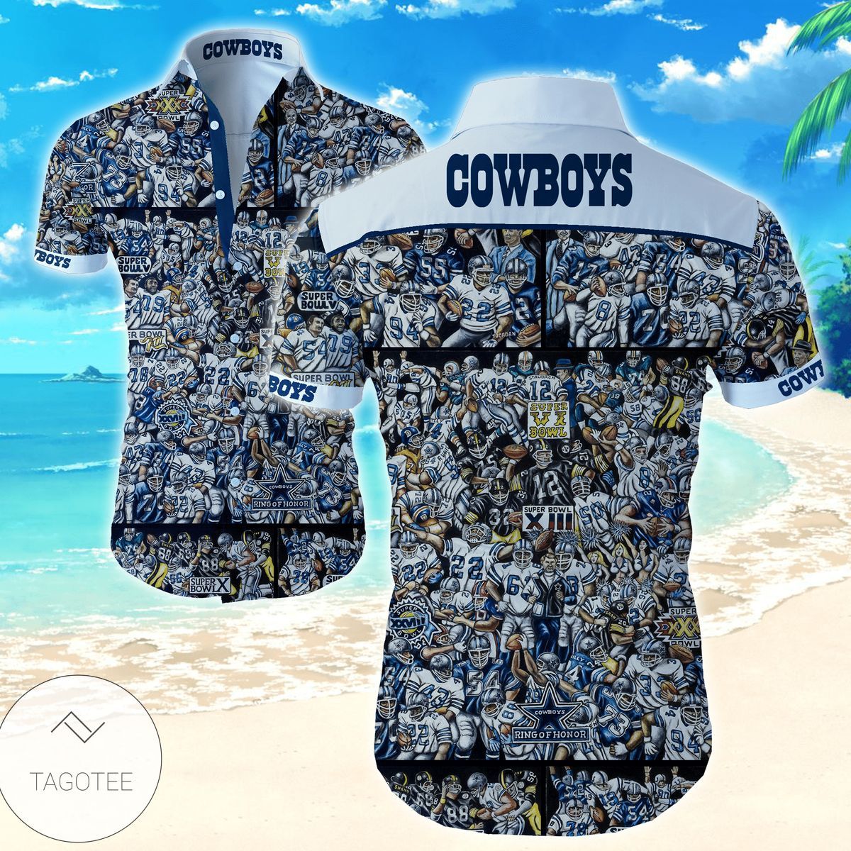 Dallas Cowboys Sport Hawaiian Shirts Funny Shirts