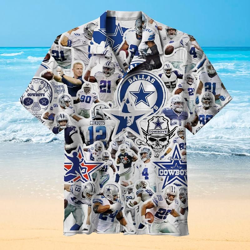 Dallas Cowboys Team Inspired Hawaiian Shirt Trend