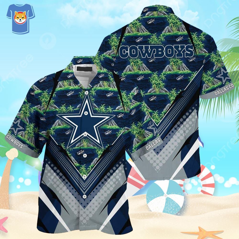 Dallas Cowboys Tropical Attire Ideal Summer Choice for Mates