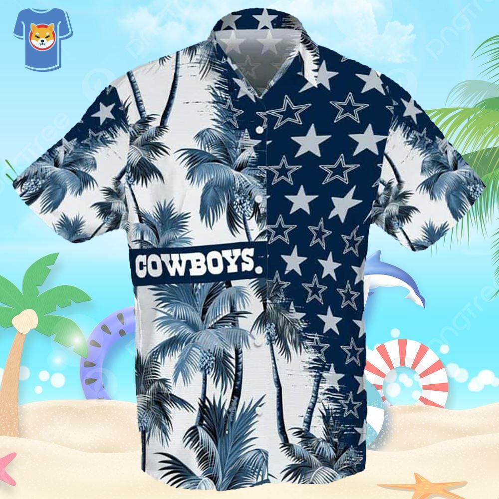 Dallas Cowboys Tropical Shirt Ideal Seaside Wear for Summer