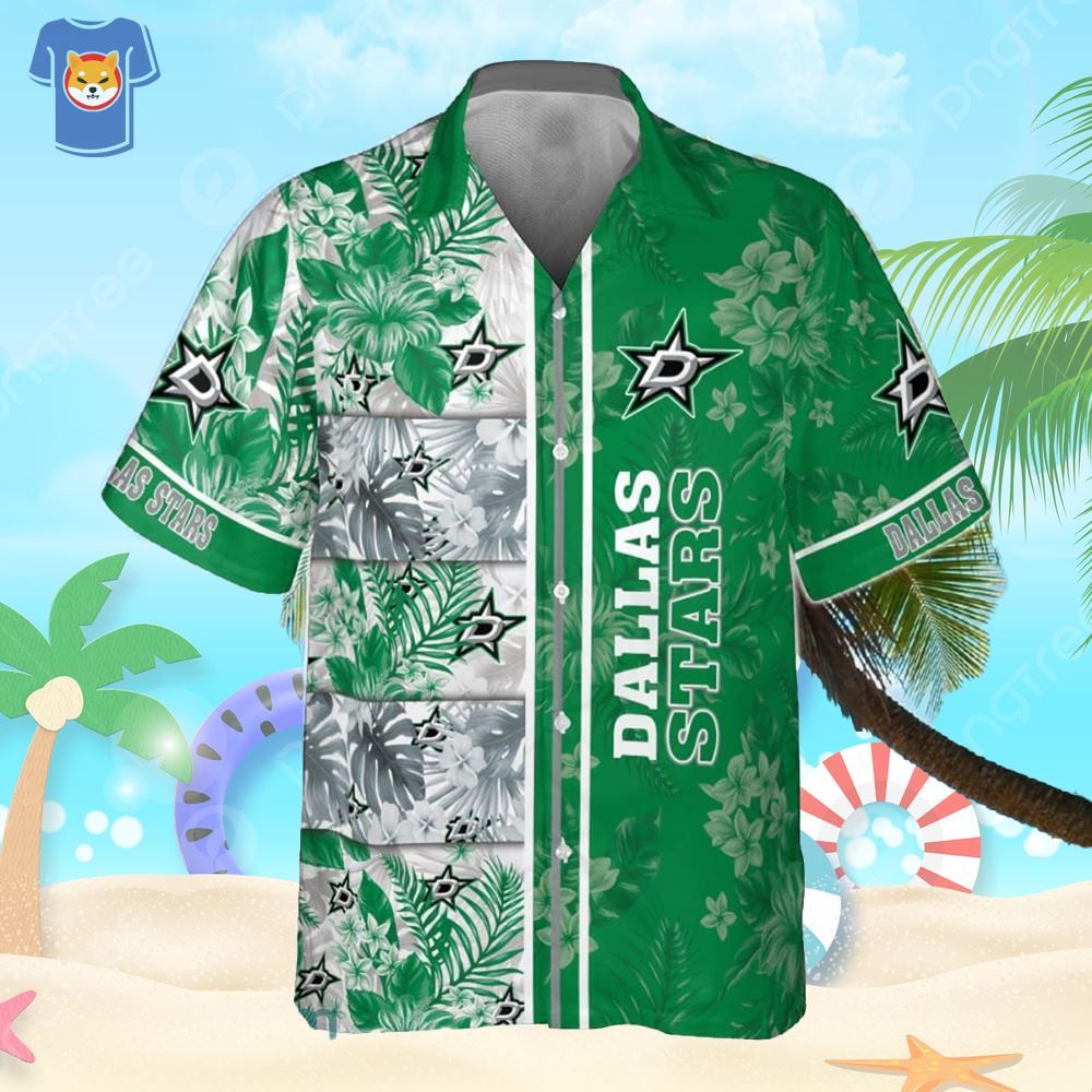 Dallas Stars National Hockey League Hawaiian Shirt