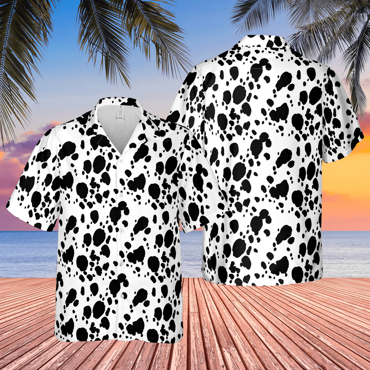 Dalmatian Trendy Hawaiian Shirt For Aloha Shirt Dalmatian Trendy Hawaiian Shirt For Aloha Shirt