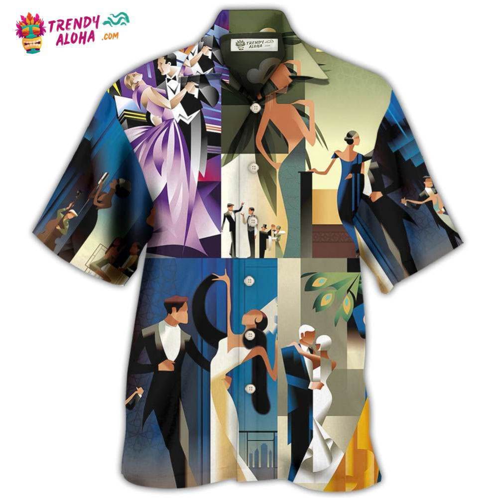 Dance Ballroom Dance Art Style Hawaiian Shirt – Trendy Aloha Dance Ballroom Dance Art Style Hawaiian Shirt – Trendy Aloha