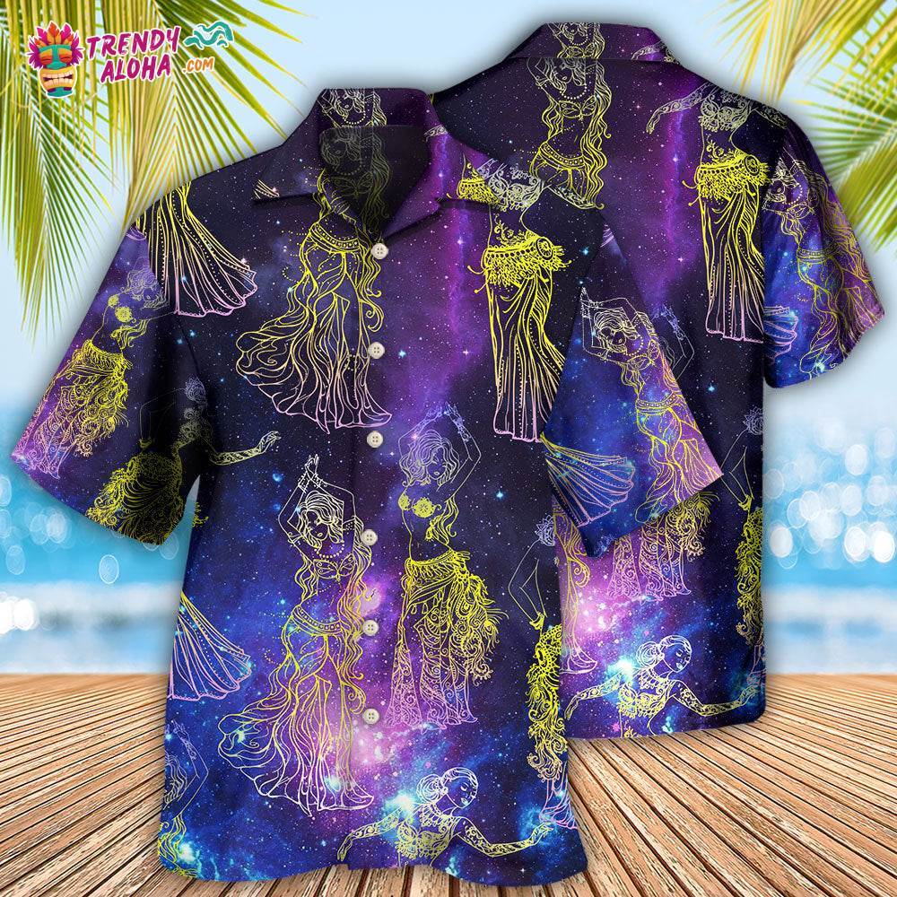 Dance Belly Dance Mysterious Galaxy Hawaiian Shirt – Trendy Aloha