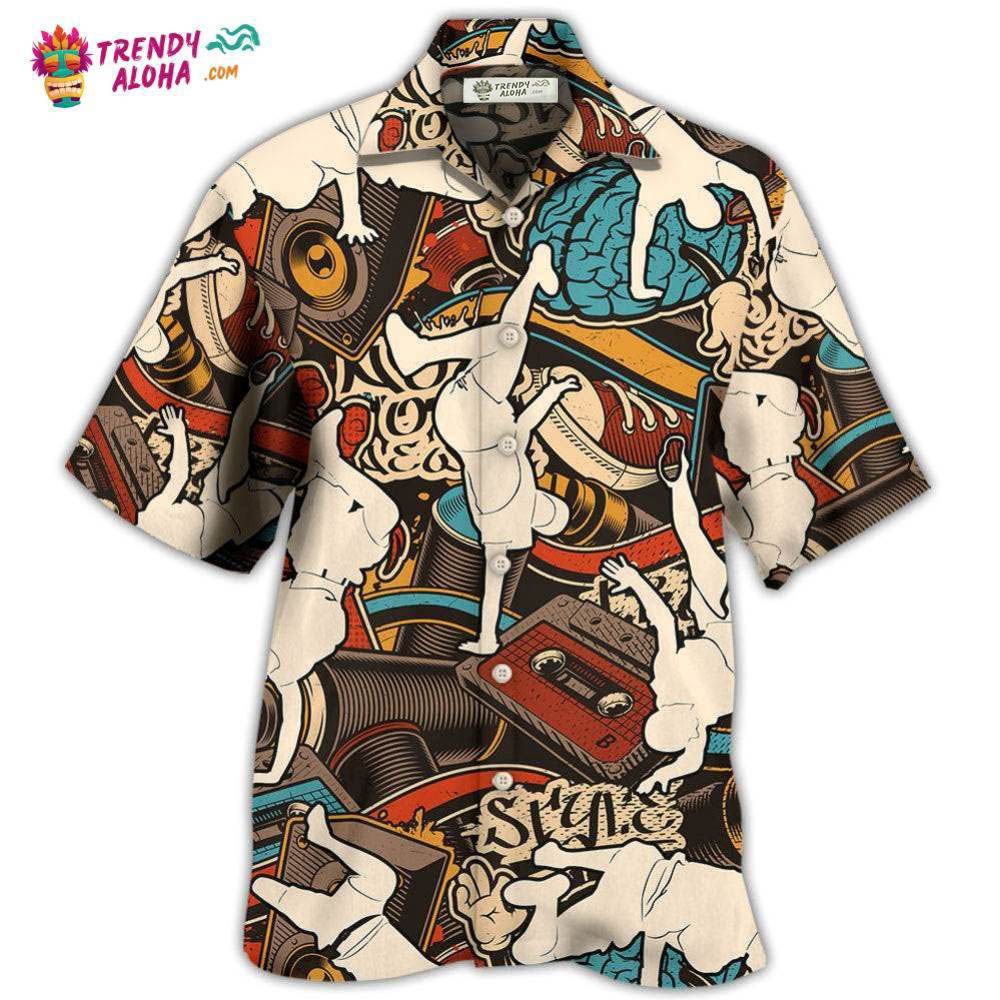 Dance Break Dance Cool Style Hawaiian Shirt – Trendy Aloha
