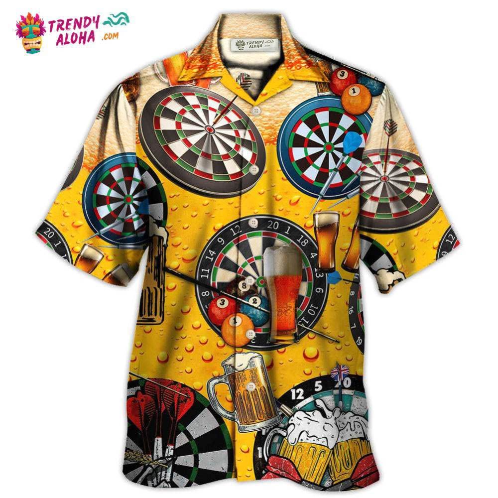Dart And Beer Love Life Style Hawaiian Shirt – Trendy Aloha Dart And Beer Love Life Style Hawaiian Shirt – Trendy Aloha