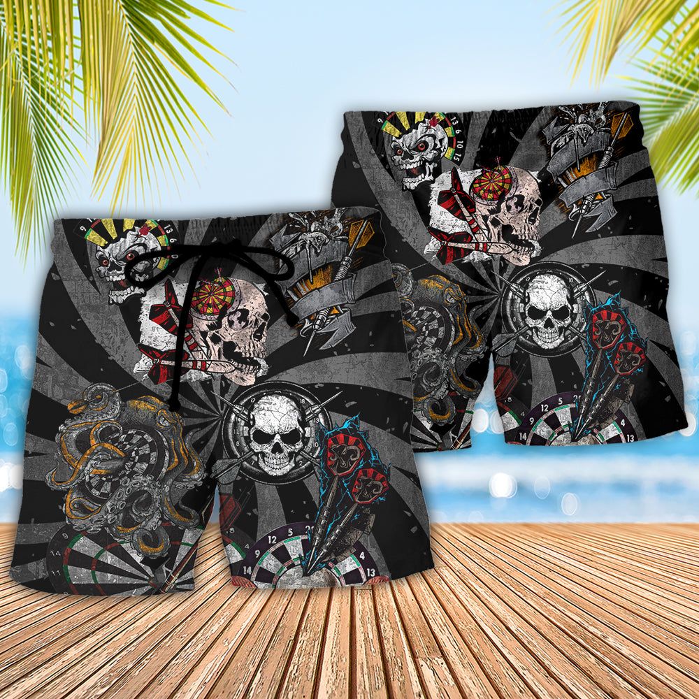 Dart – Don’t Be Jealous Just Because You Can’t Play The Dart Like Me Trendy Aloha Hawaiian Beach Shorts