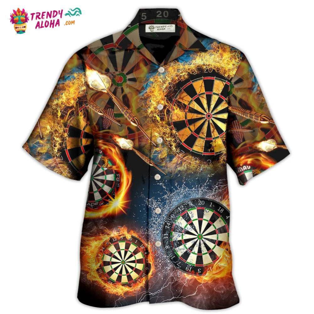 Dart Fire Crazy Dart Hawaiian Shirt – Trendy Aloha Dart Fire Crazy Dart Hawaiian Shirt – Trendy Aloha