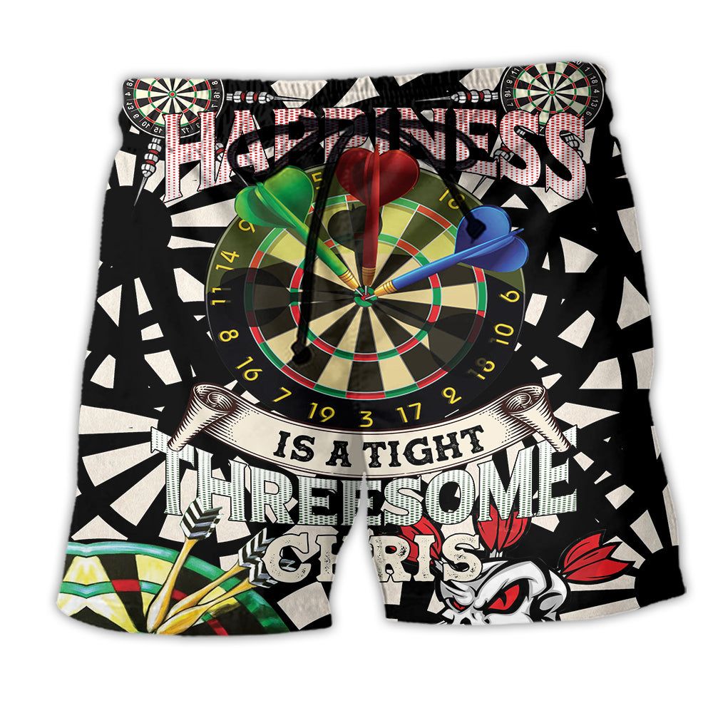 Dart Is A Tight Happiness Trendy Aloha Hawaiian Beach Shorts