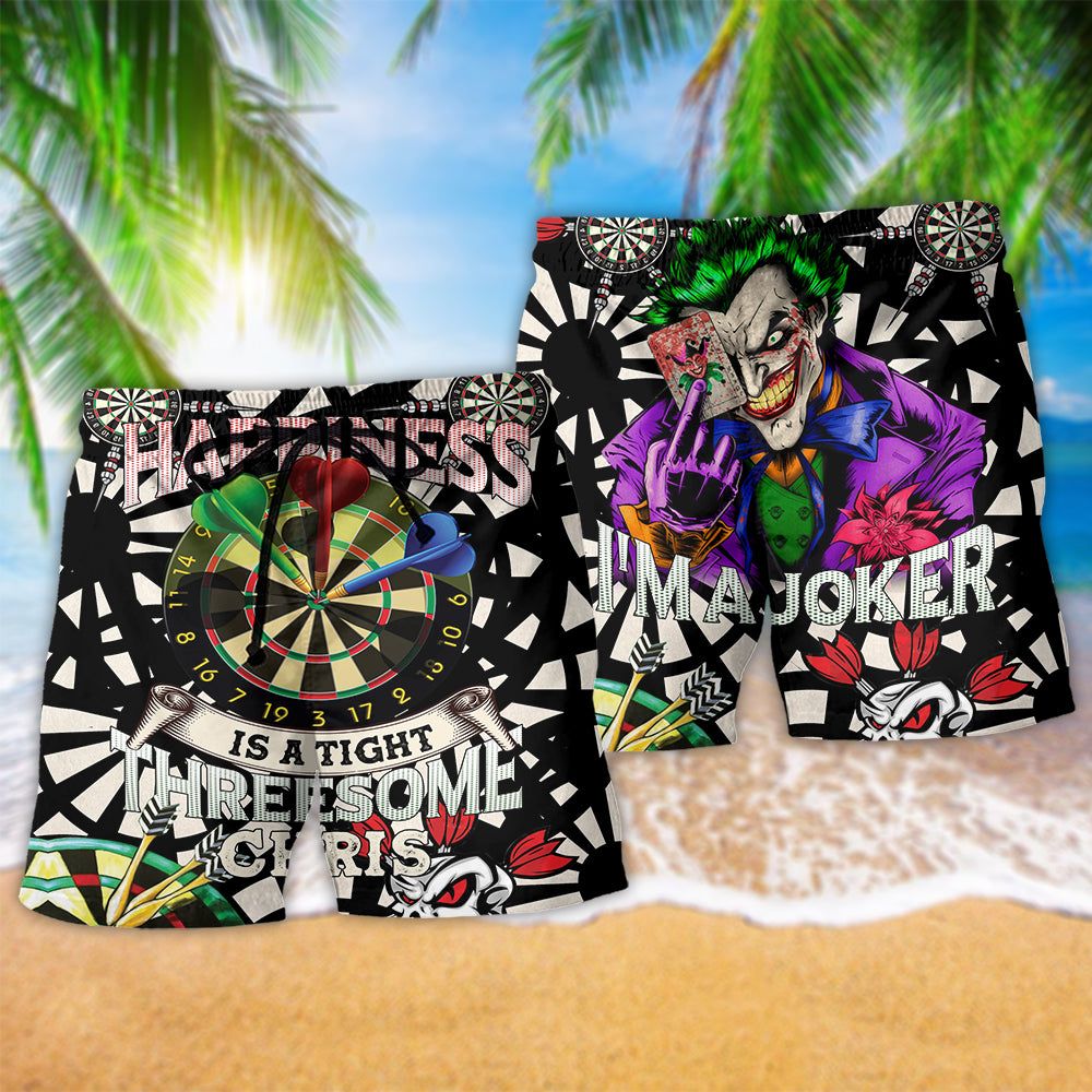 Dart Is A Tight Happiness Trendy Aloha Hawaiian Beach Shorts