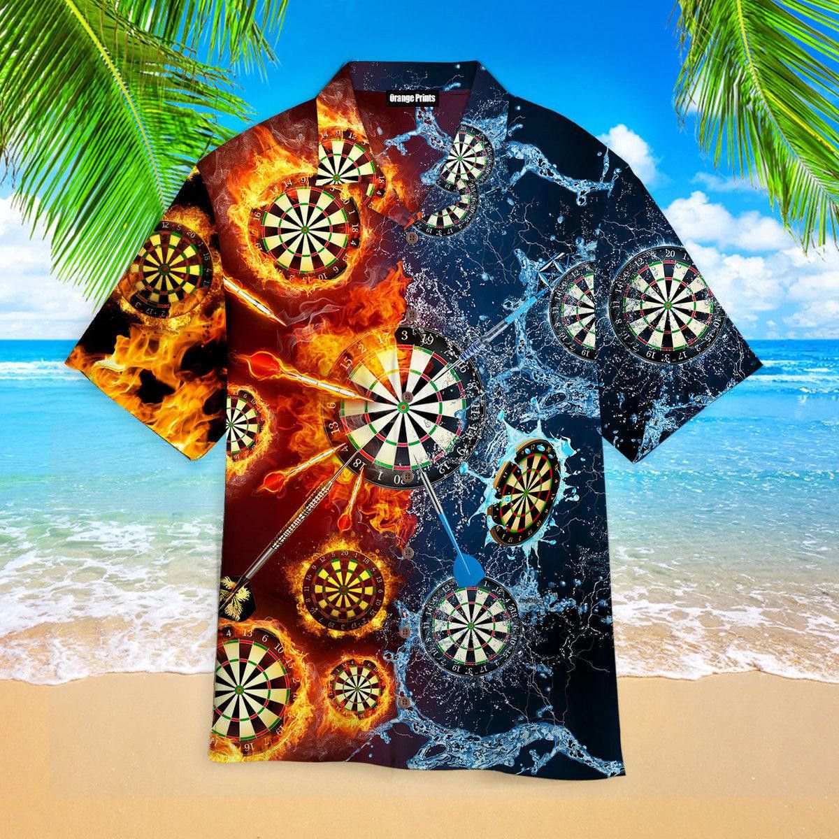 Dart Room Play Nice Trendy Hawaiian Shirt