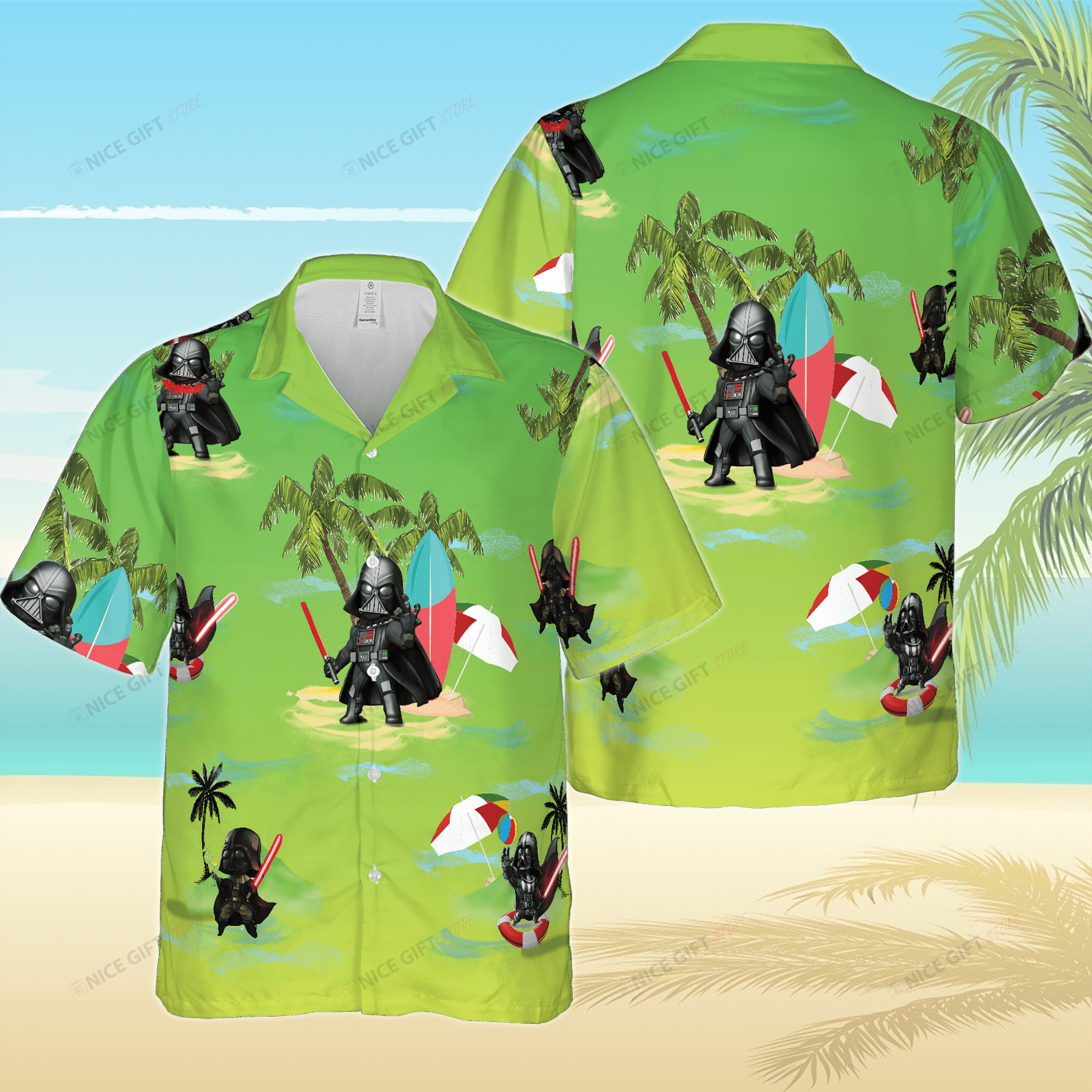 Darth Vader Aloha Adventure Hawaiian Exploration