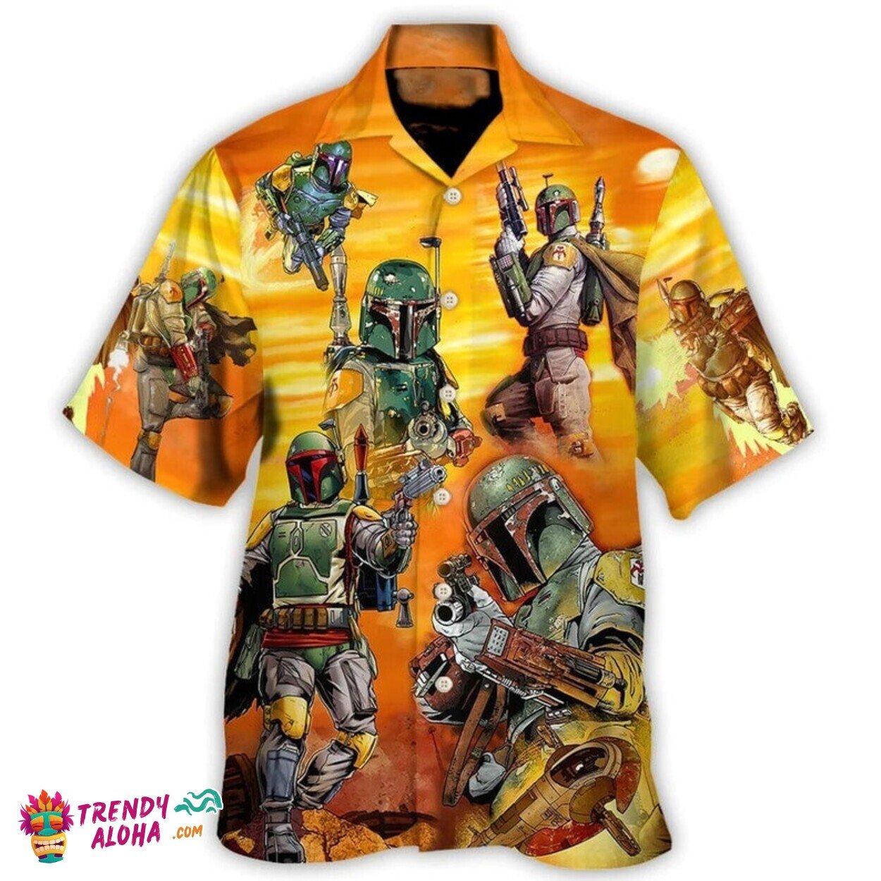 Darth Vader Synthwave Star Wars Family Hawaiian Shirt Unique