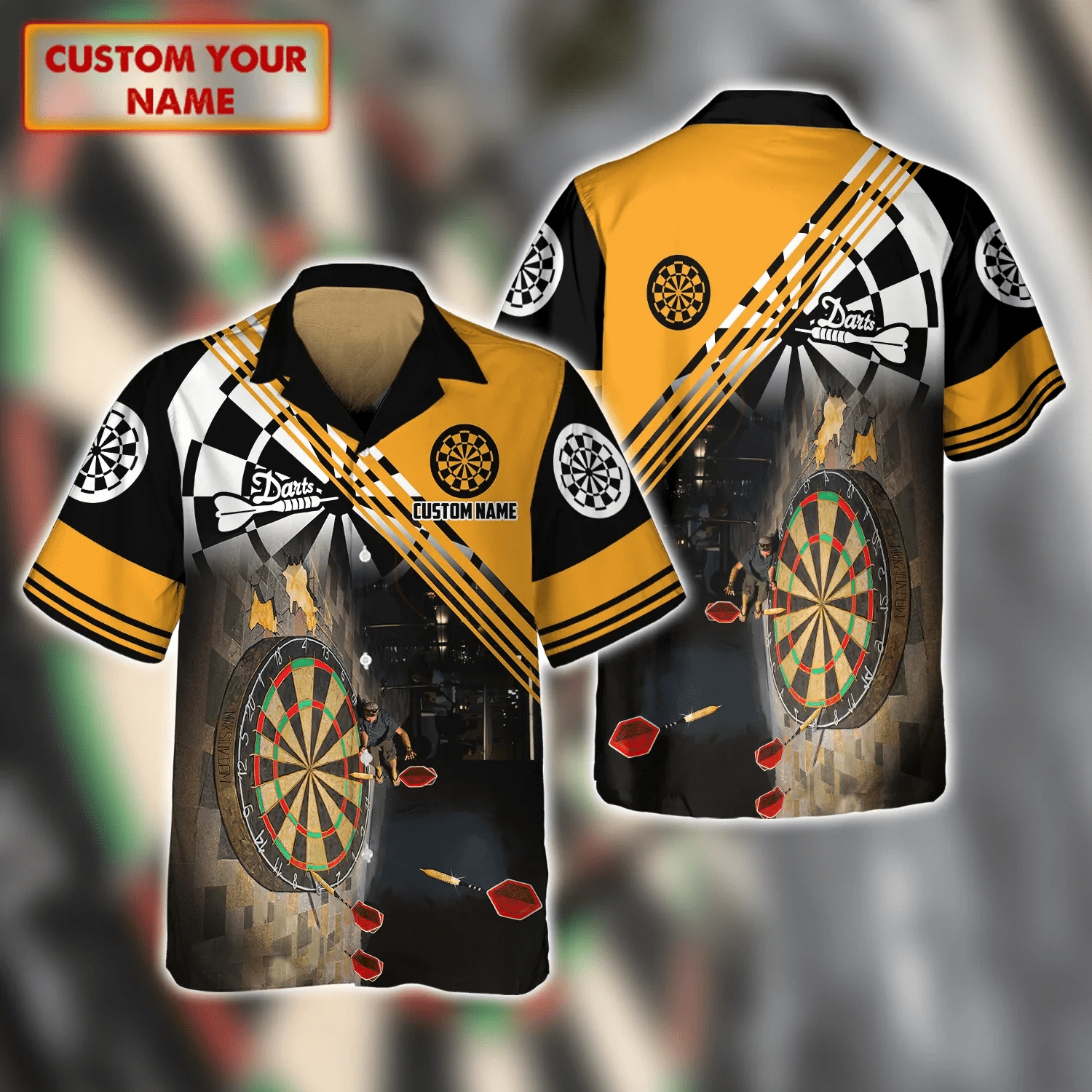 Darts 3D Trendy Hawaiian Shirt, Custom Trendy Hawaiian Shirt For Men, Women Darts 3D Trendy Hawaiian Shirt, Custom Trendy Hawaiian Shirt For Men, Women