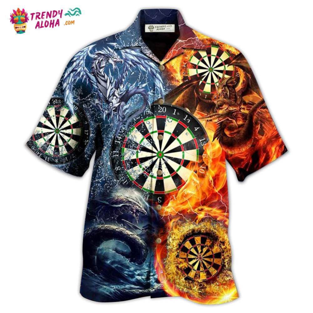 Darts Dragon Love Life Style Hawaiian Shirt – Trendy Aloha