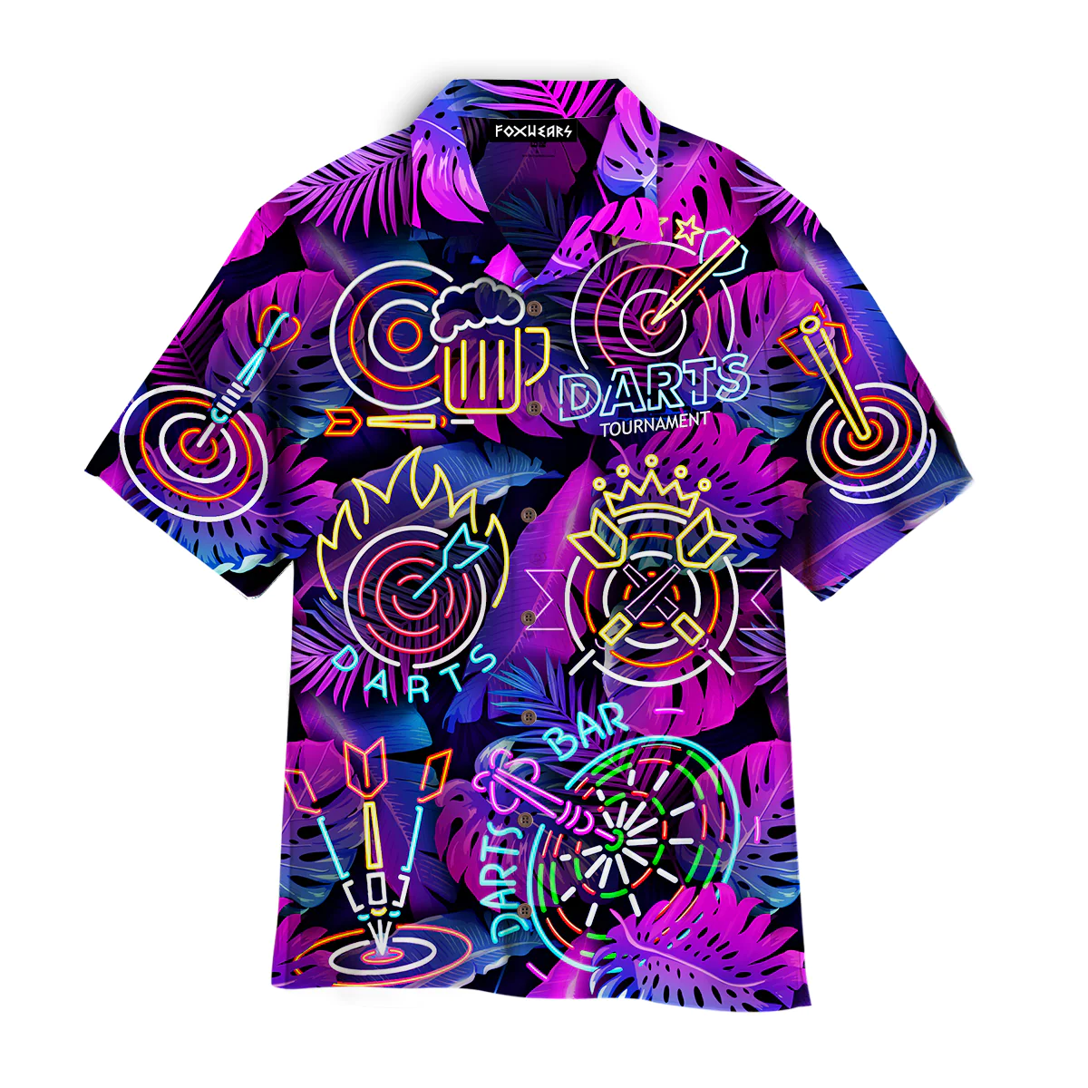 Darts Im Sexy And I Throw It Neon Tropical Trendy Hawaiian Shirt Darts Im Sexy And I Throw It Neon Tropical Trendy Hawaiian Shirt