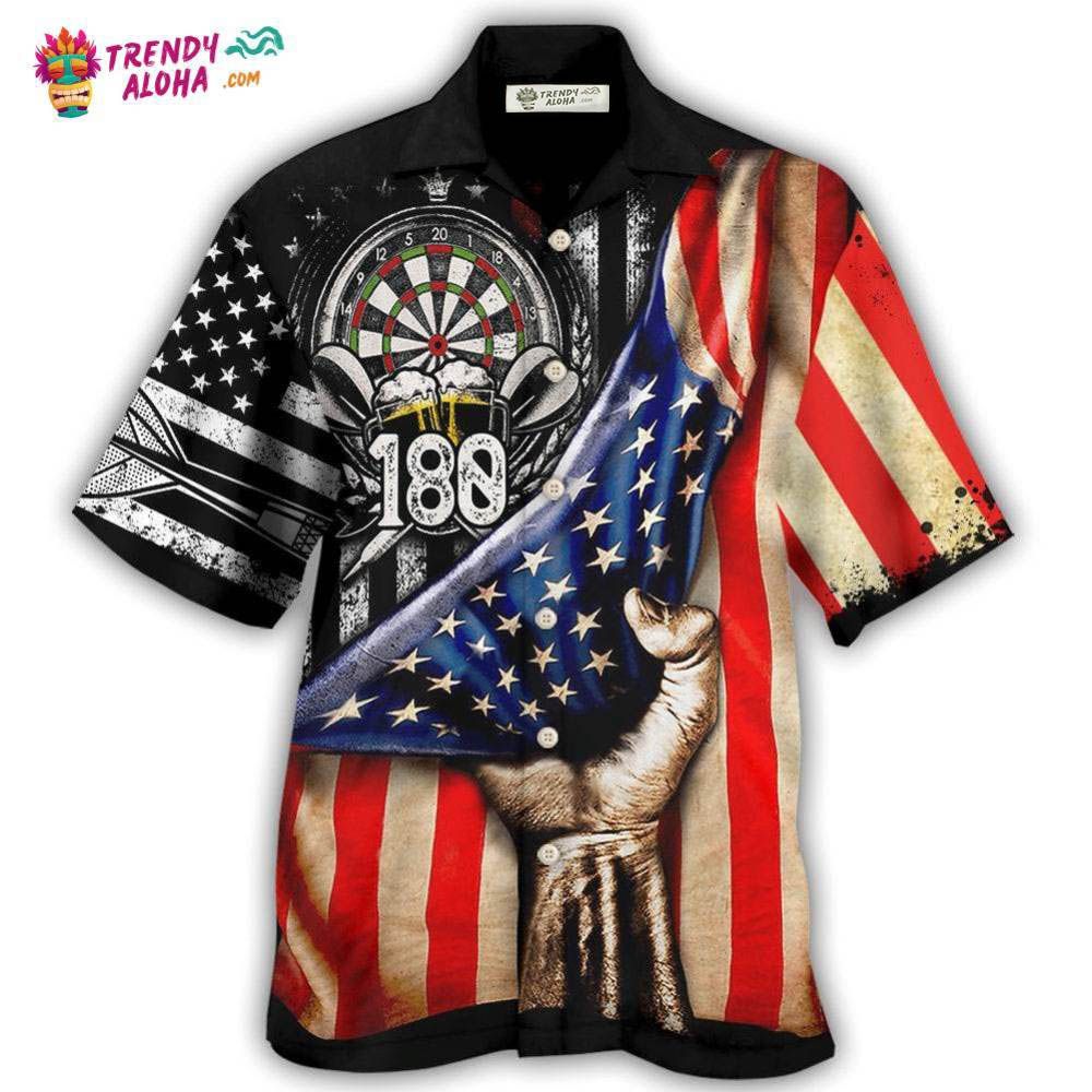 Darts Independence Day Hawaiian Shirt – Trendy Aloha Darts Independence Day Hawaiian Shirt – Trendy Aloha
