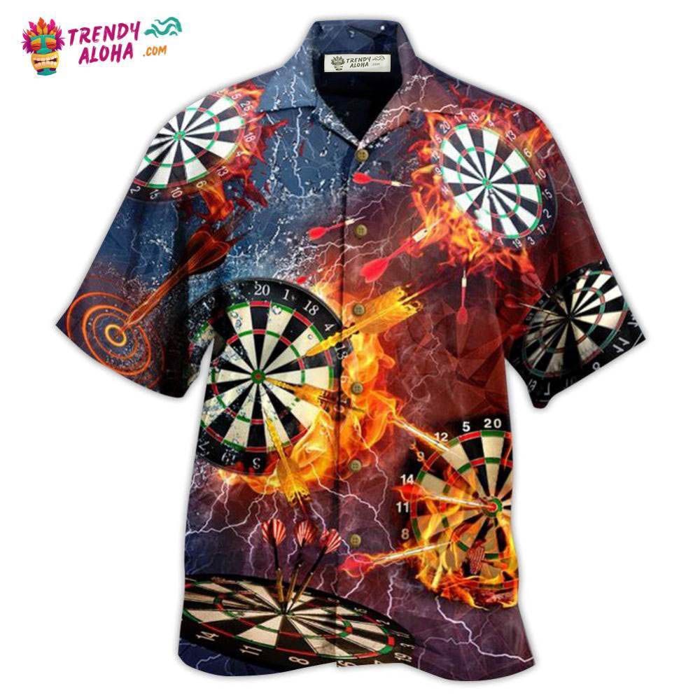 Darts Love It Fire Hawaiian Shirt – Trendy Aloha Darts Love It Fire Hawaiian Shirt – Trendy Aloha